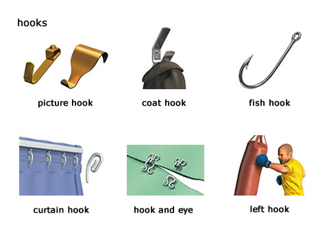 hook verb